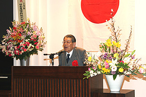 来賓祝辞（国士舘大学名誉教授　藤井秀夫先生）