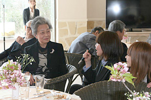謝恩会の様子