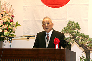 来賓挨拶　伊東市文化協会会長　齊藤 健治先生